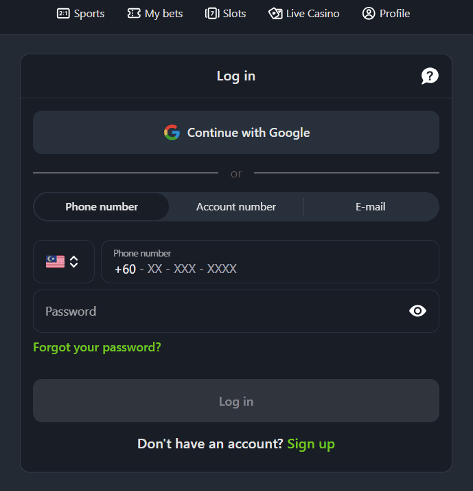 playdash login